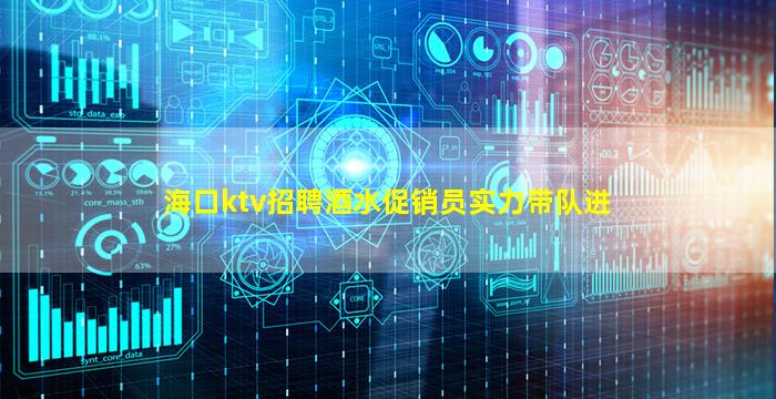 海口ktv招聘酒水促销员实力带队进